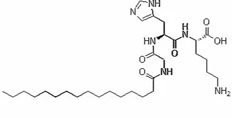 Palmitoyl Tripeptide-1 structure Palmitoyl Tripeptide-1 structure